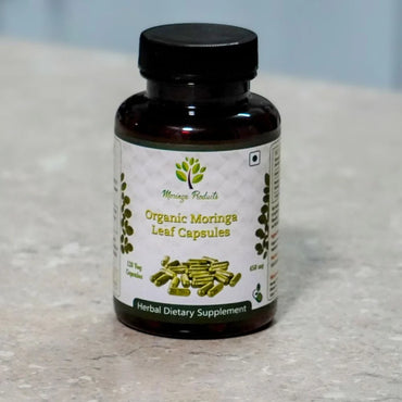 Organic Moringa Leaf Capsules