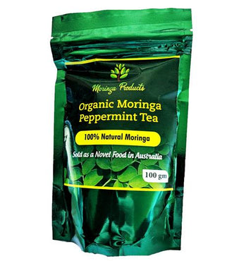 Organic Moringa Peppermint Tea - 100gm