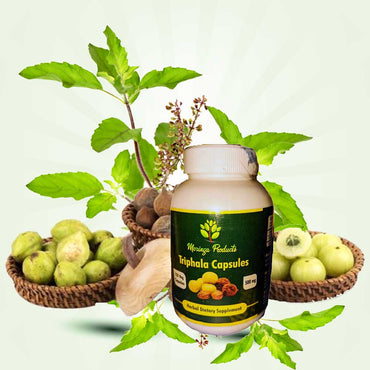 Triphala in Vegetable Capsules