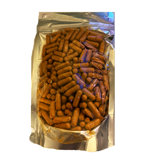 Tumeric Powder in Vegetable Capsules 140gm